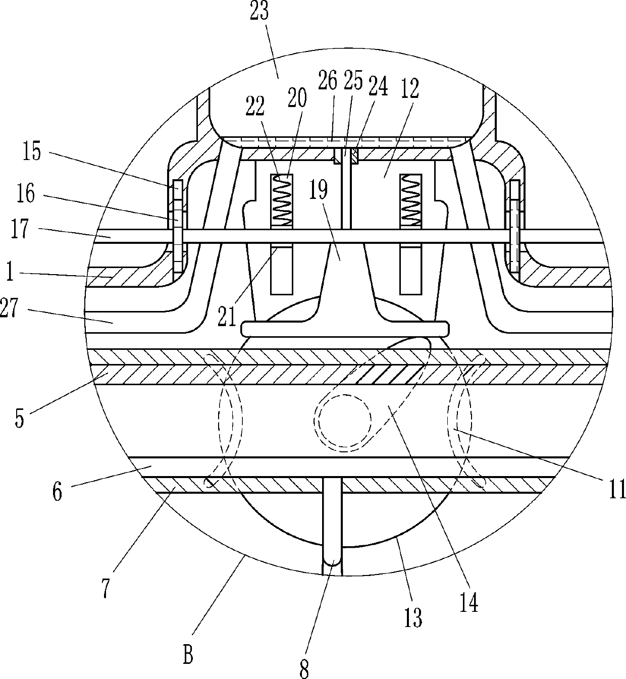 Movable vegetation drip-irrigation equipment