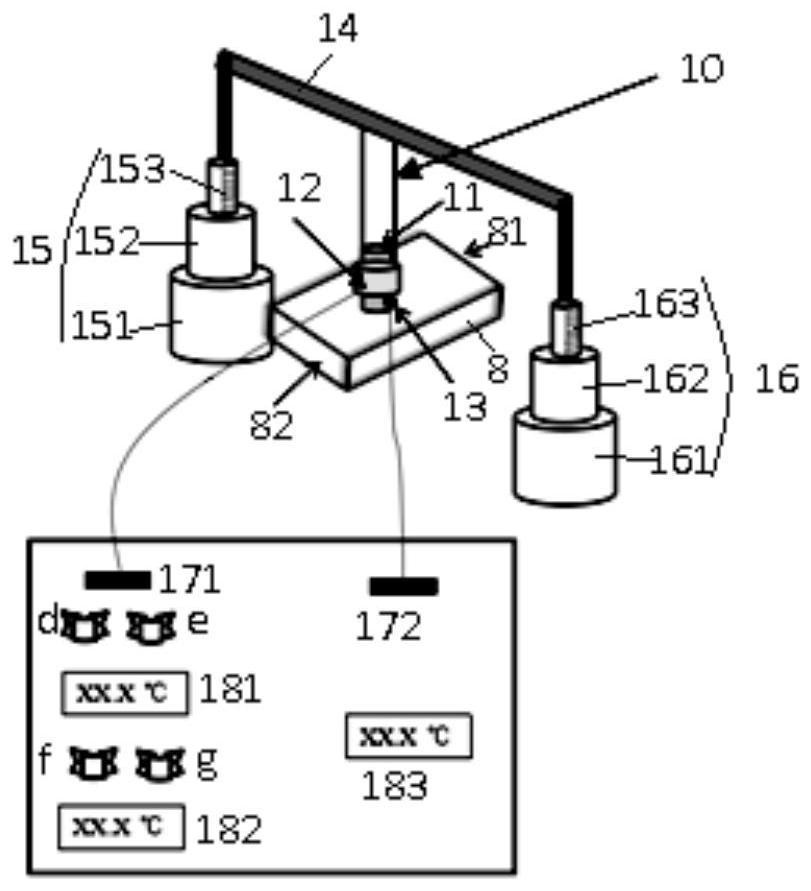 Apparatus and method for measuring the change law of dielectric constant of graphene-based solution by microwave