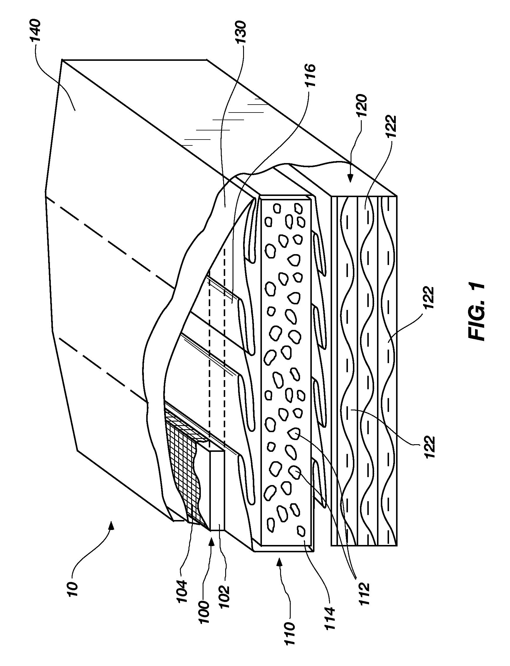 Composite armor, armor system and vehicle including armor system