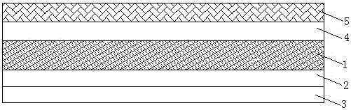 Non-woven fabric for water resistance of floor