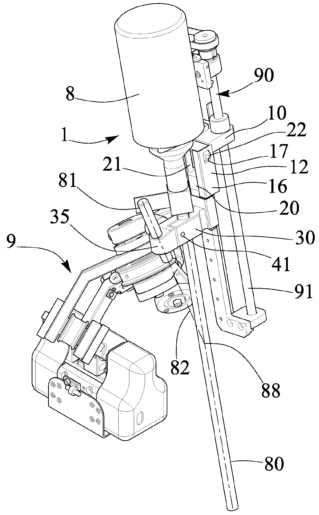 Medical instrument holding apparatus