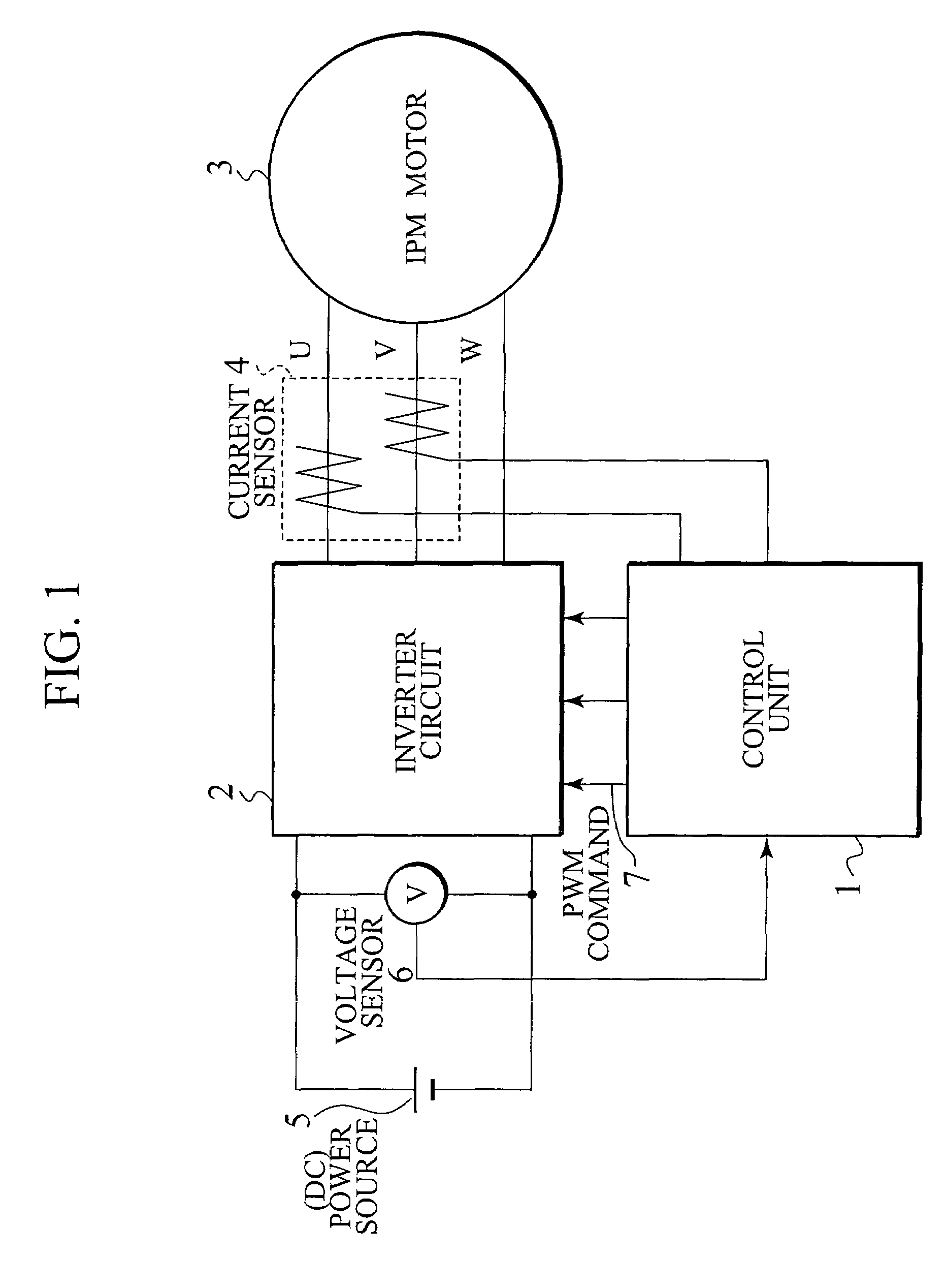 Control device for electric motor