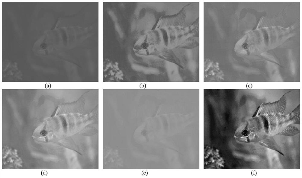 Underwater image processing method based on Retinex and high dynamic range image gradient compression