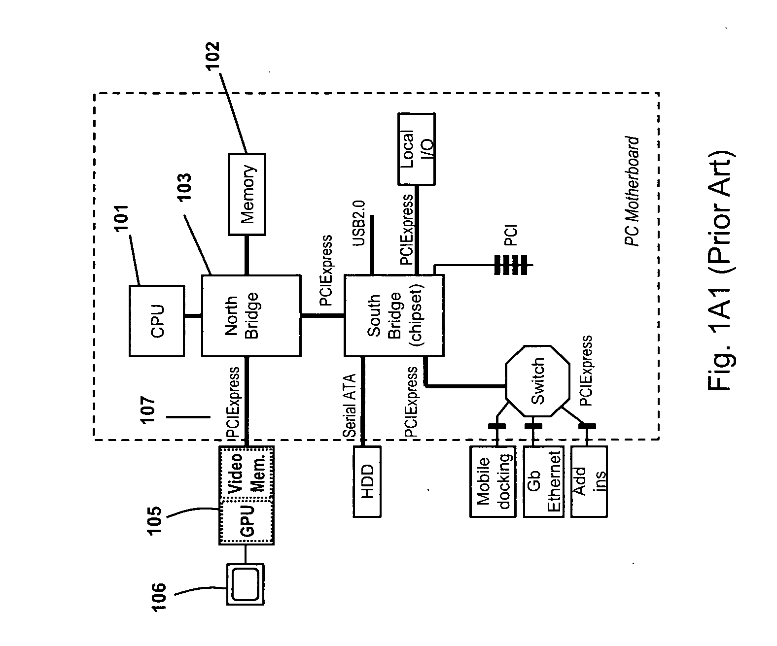 Computing system capable of parallelizing the operation graphics processing units (GPUs) supported on a CPU/GPU fusion-architecture chip and one or more external graphics cards, employing a software-implemented multi-mode parallel graphics rendering subsystem