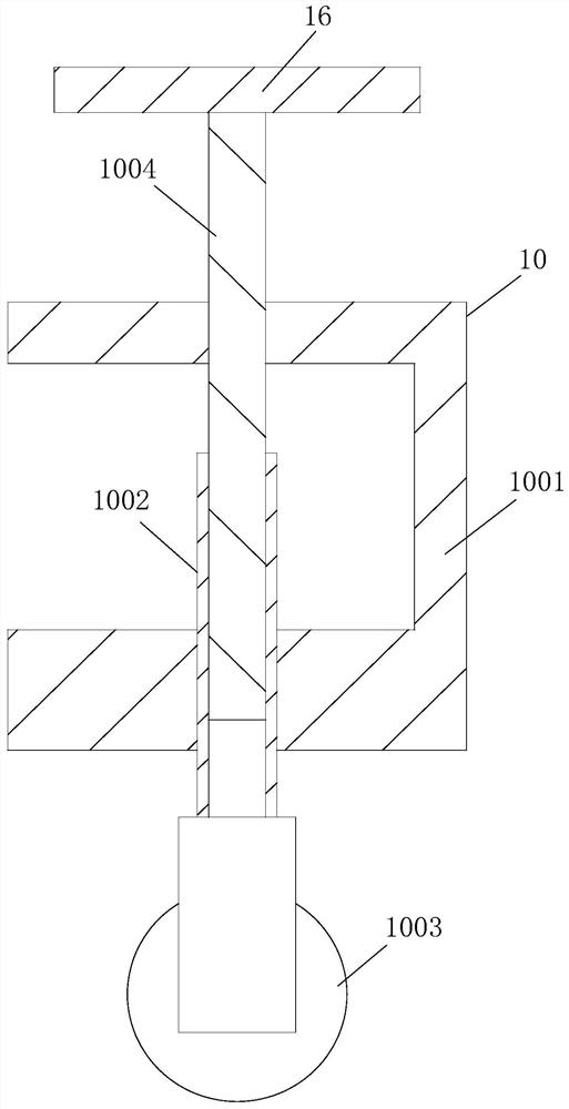 Soft soil area ultra-long pile rotary drilling rig guide mechanism