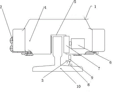 Device for preventing elevator cage from abnormally moving