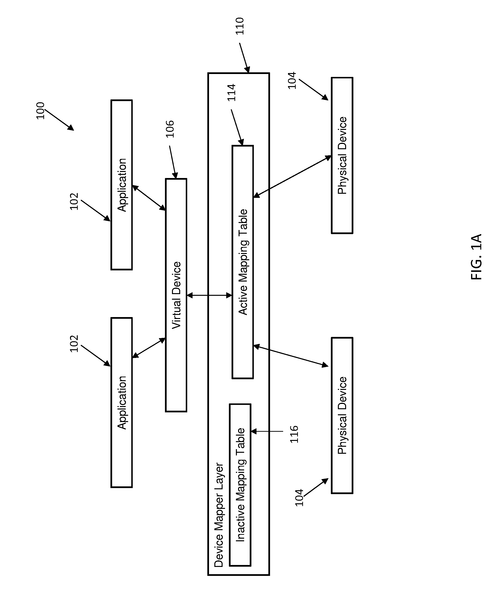 Non-disruptive modification of a device mapper stack