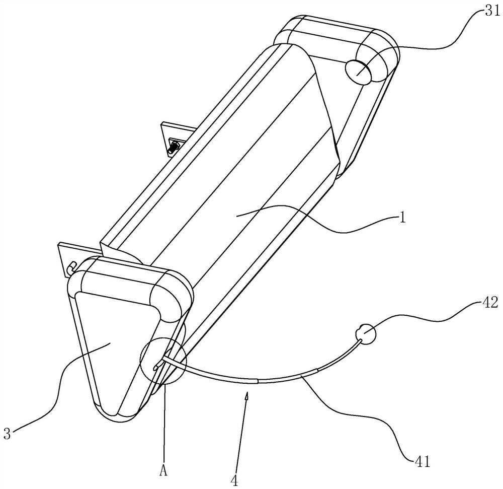 Automobile headrest earphone