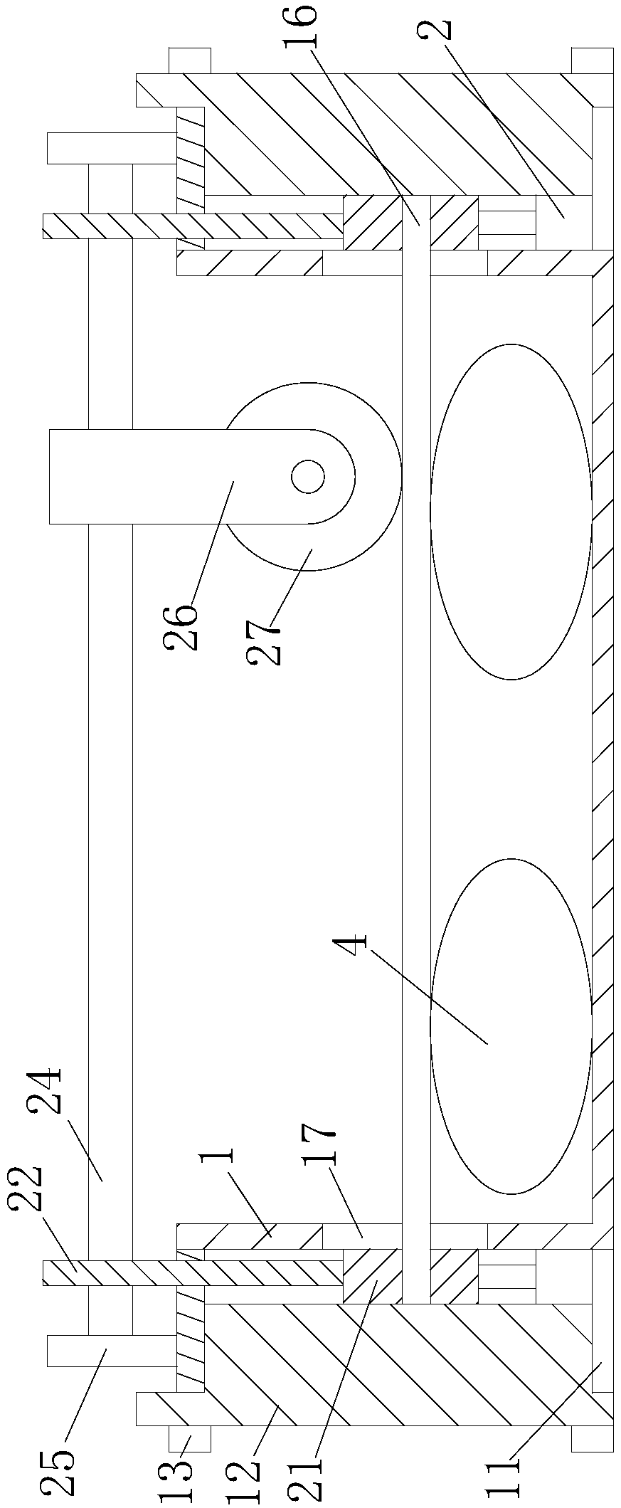 Bonding shaping device for plywood