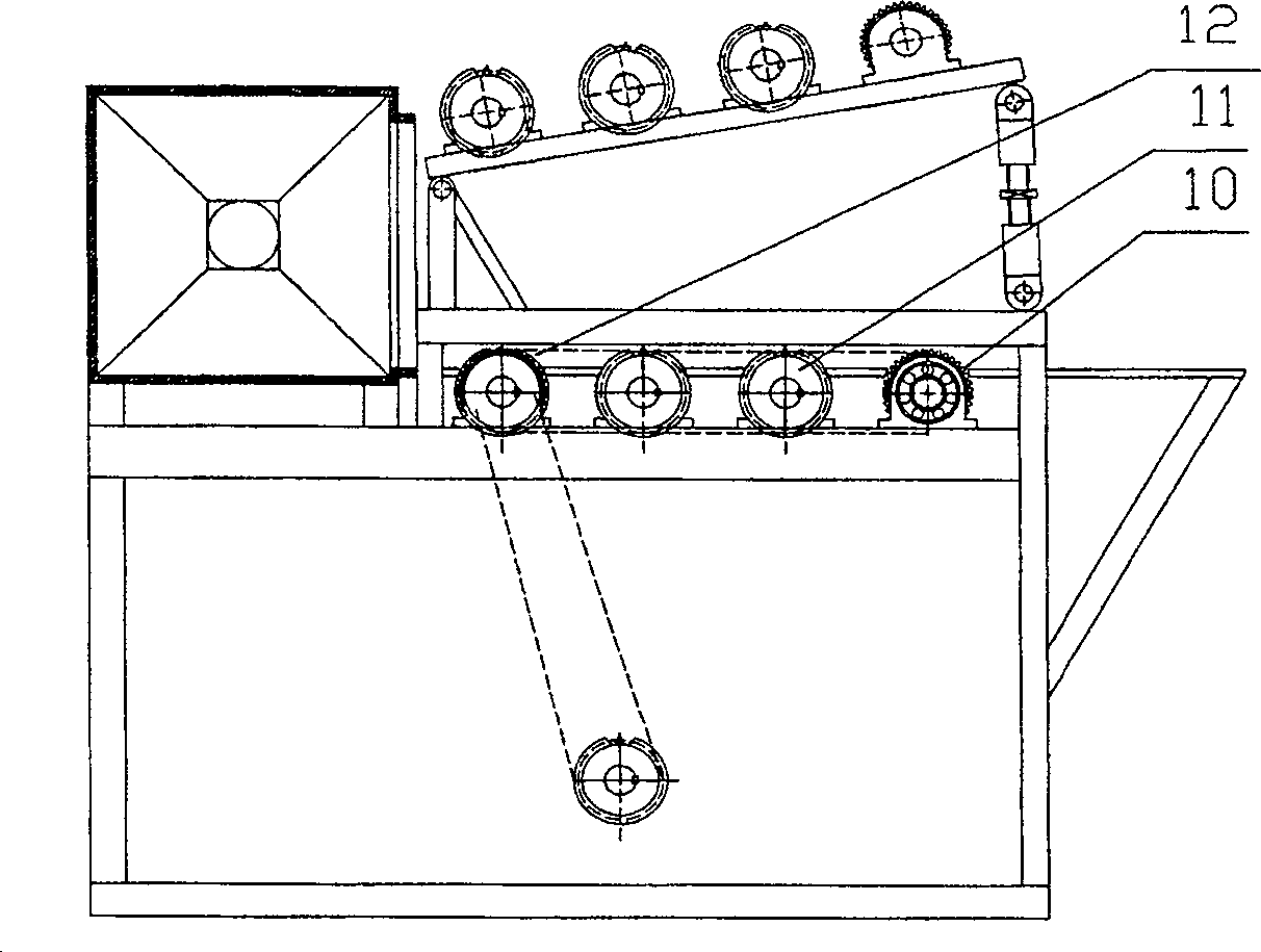 Forming machine for straw in biomass