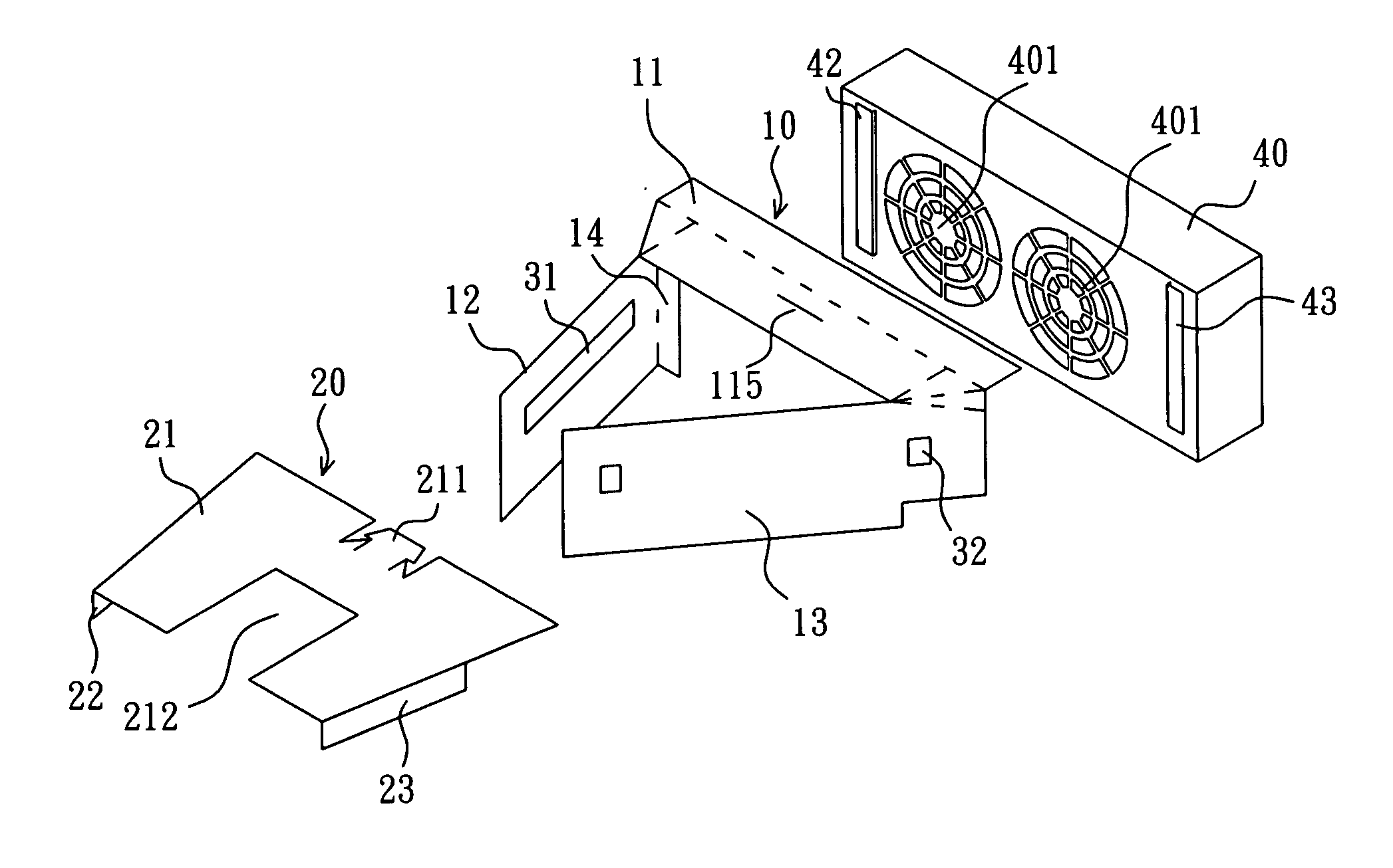 Airflow guide structure and manufacture thereof