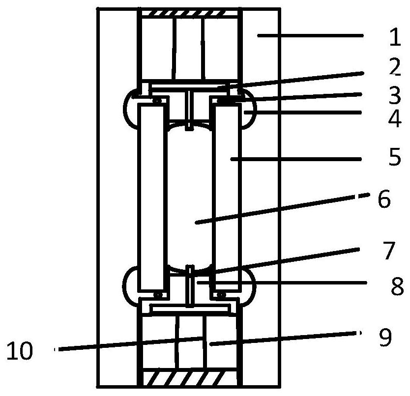 Sealed arc extinguishing device capable of bearing high-strength pressure