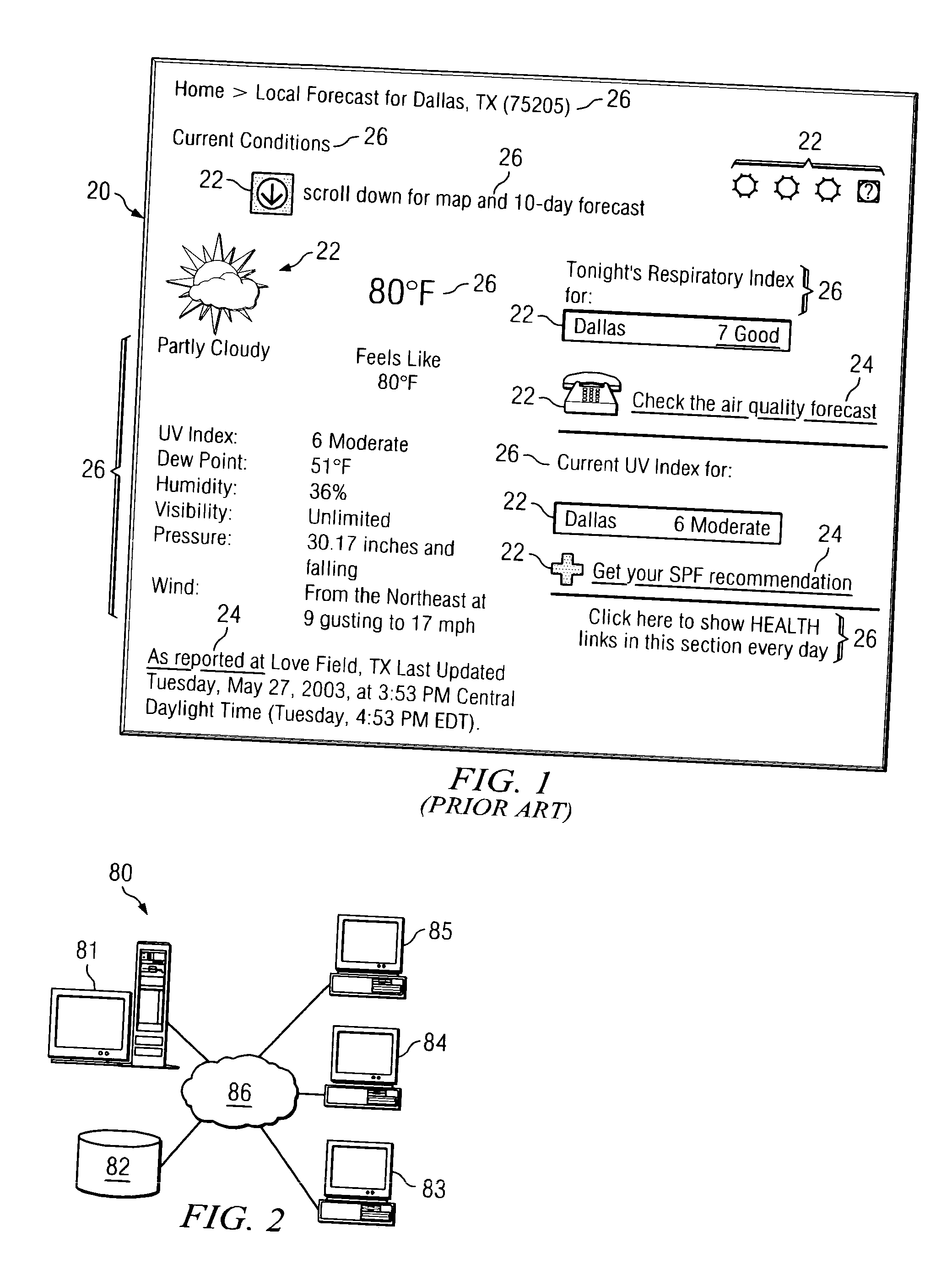 Apparatus and method for distributing portions of large web pages to fit smaller constrained viewing areas