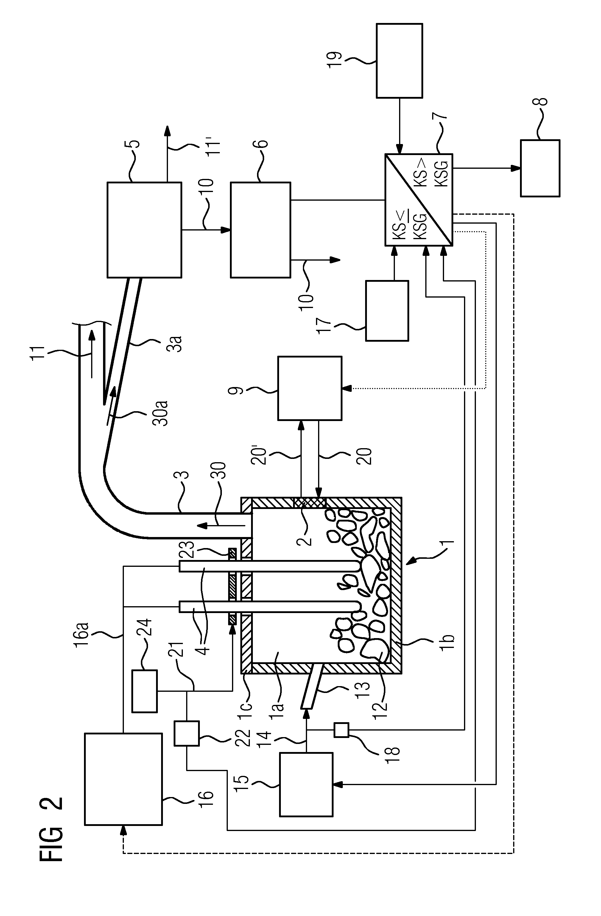 Method and device for detecting a leakage in the area of at least one cooling device of a furnace and a furnace