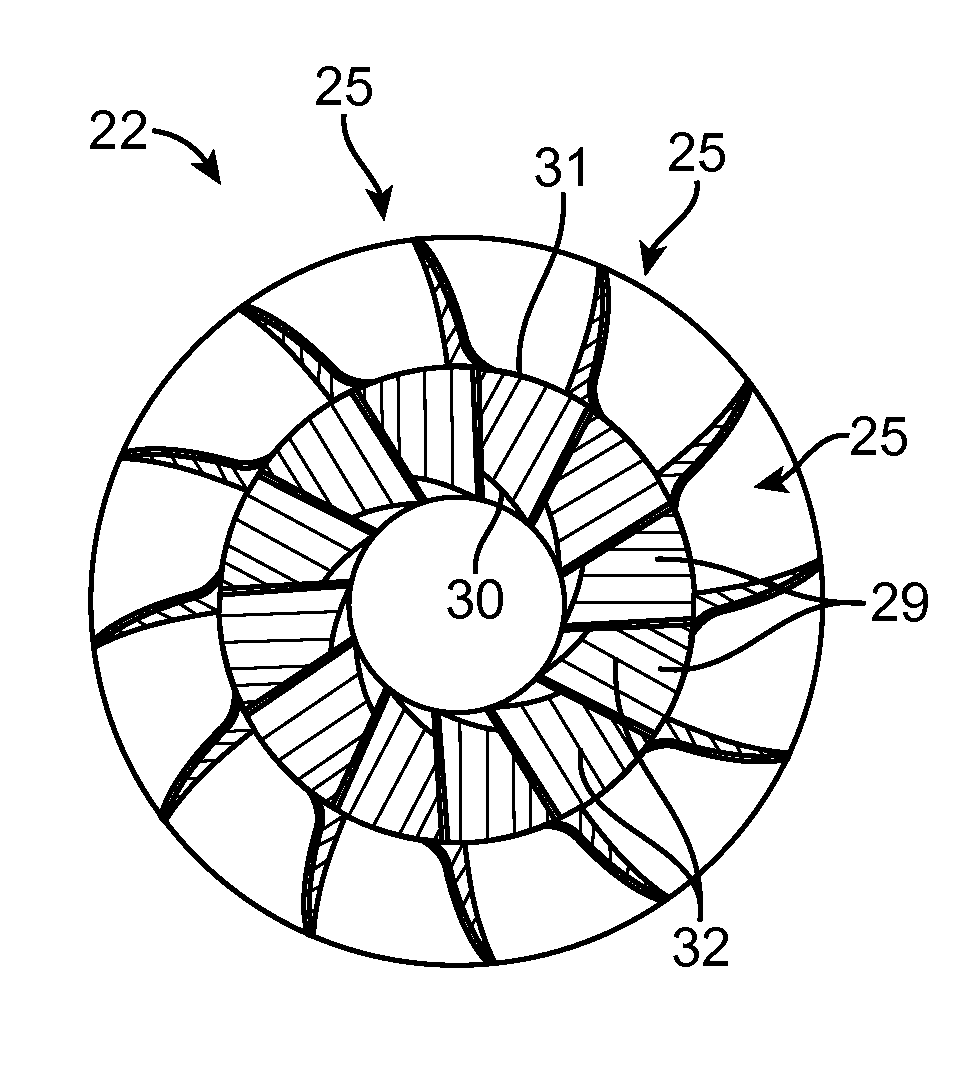 Methods, Systems, and Devices for Designing and Manufacturing Flank Millable Components