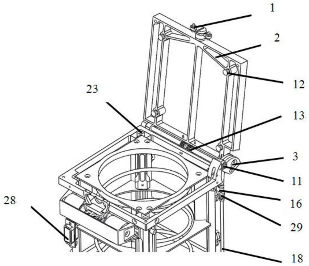 A cubic star unlocking and separating mechanism and its separating method