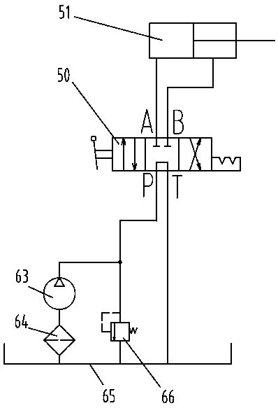 Linkage control system of lifting mechanism and walking mechanism of dumper