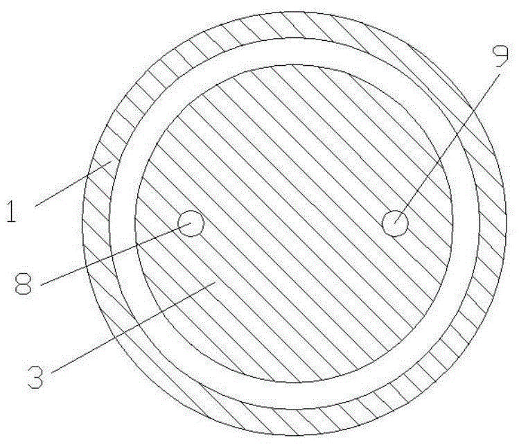 Piston system with volume cavity formed inside