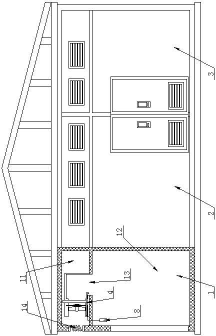 Environment-friendly pre-installed box type substation