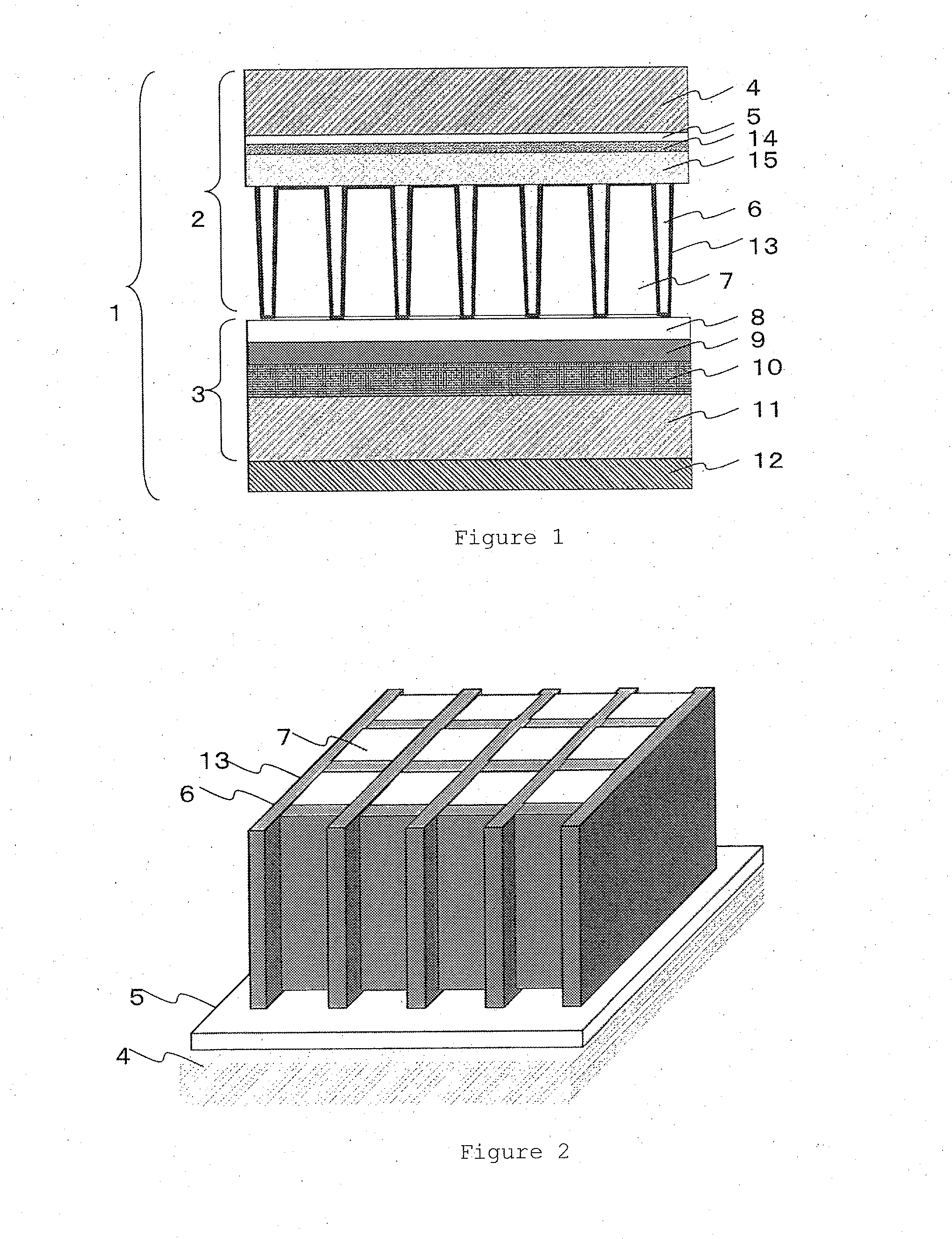 Method for manufacturing three-dimensional structure, method for manufacturing scintillator panel, three-dimensional structure, and scintillator panel