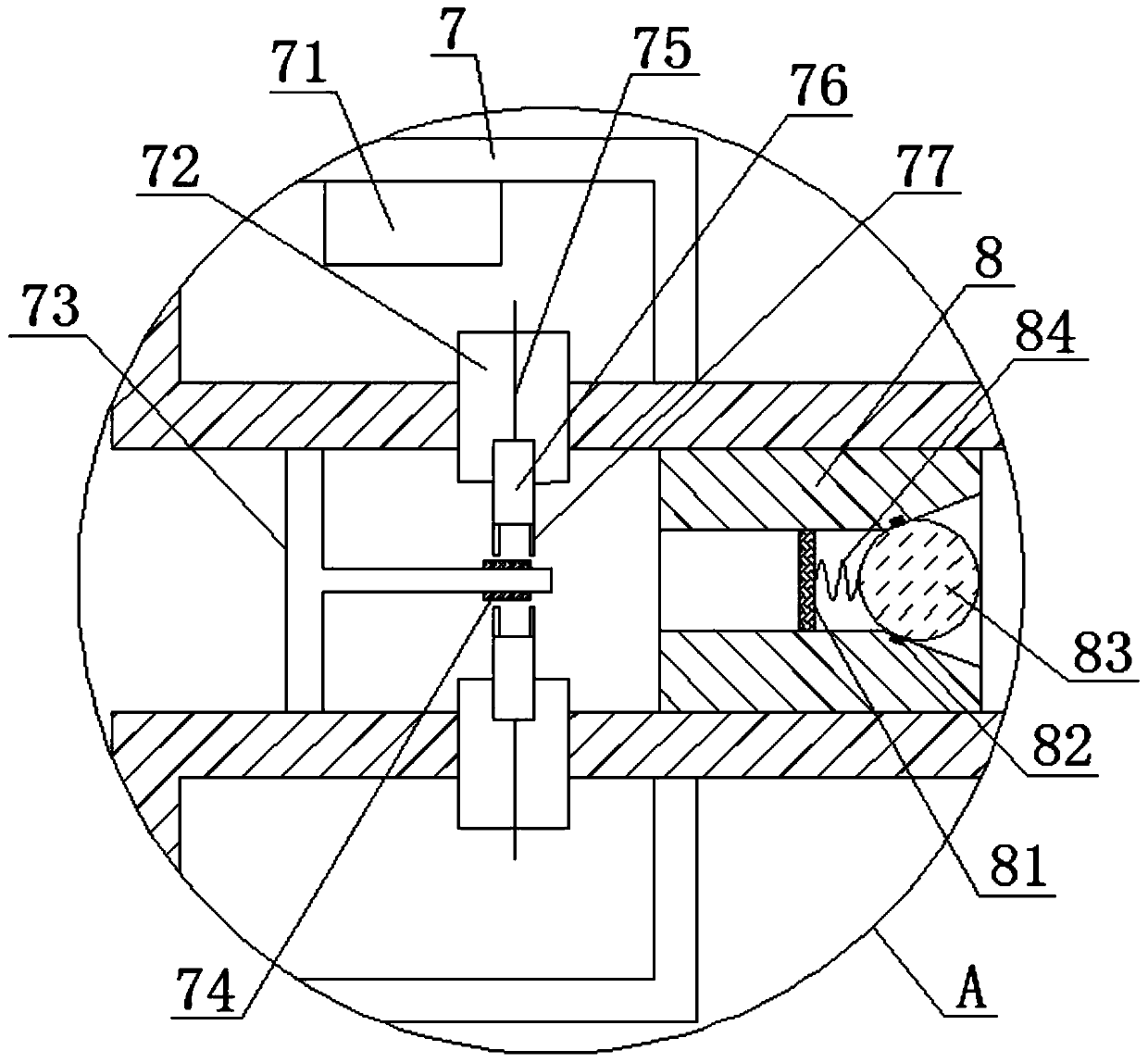 Channel type nanometer beautifying instrument and using method thereof ...