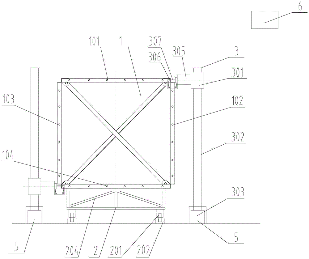 Punching riveting connection device of torsion frame and punching riveting forming structure of its processed parts