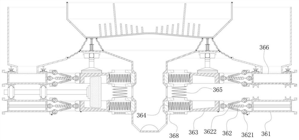 Multi-stage rotary screening and grading device for aluminum alloy powder