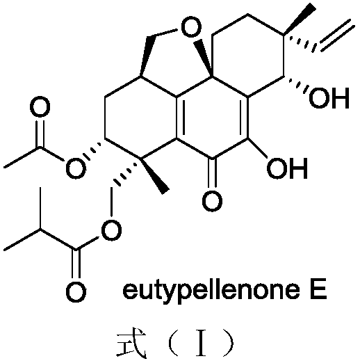A pimarane type diterpenoid compound having an oxygen-containing five-membered ring, a preparation method and application thereof