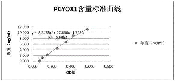 Application of PCYOX1 (Prenylcysteine oxidase 1) protein as biomarker of ischemic cerebral stroke