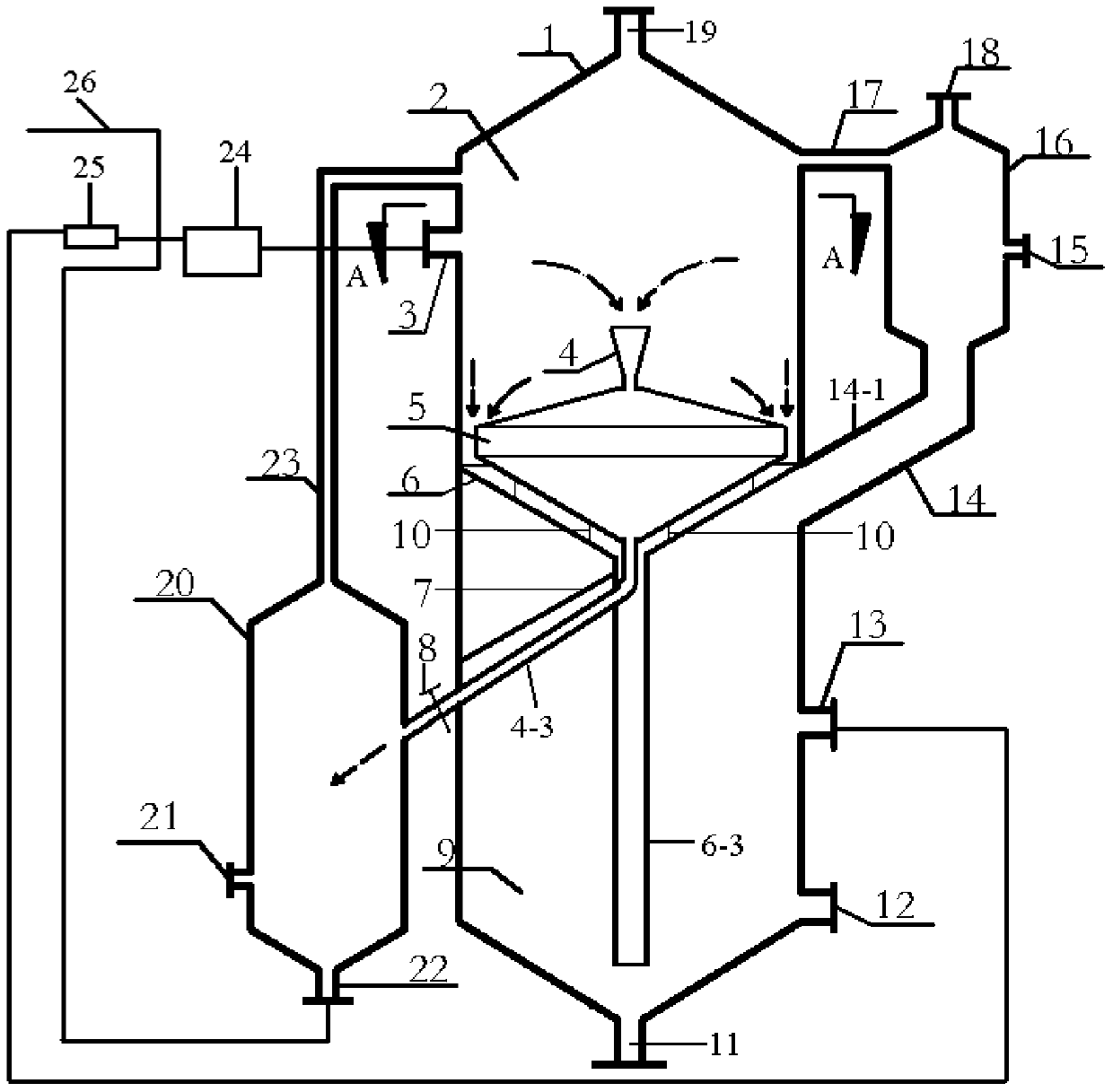 A salty and oily waste water degreasing evaporation crystallizer