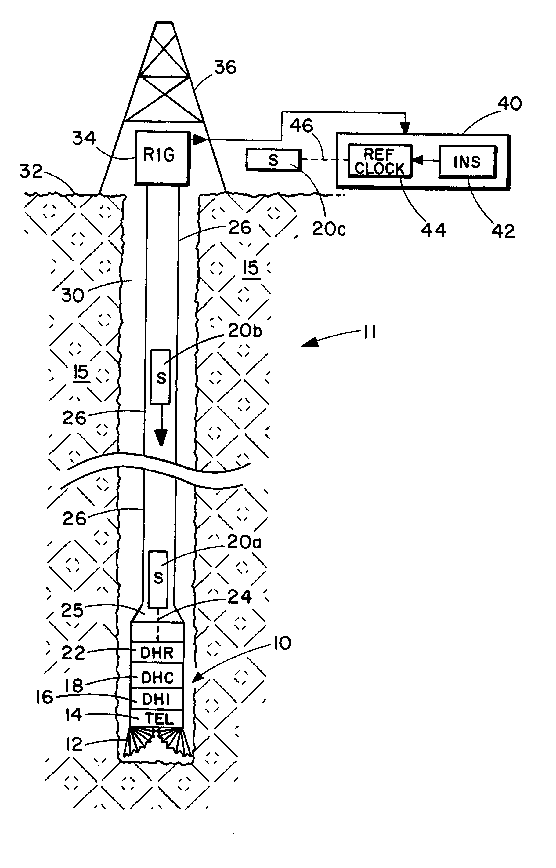 Downhole clock synchronization apparatus and methods for use in a borehole drilling environment