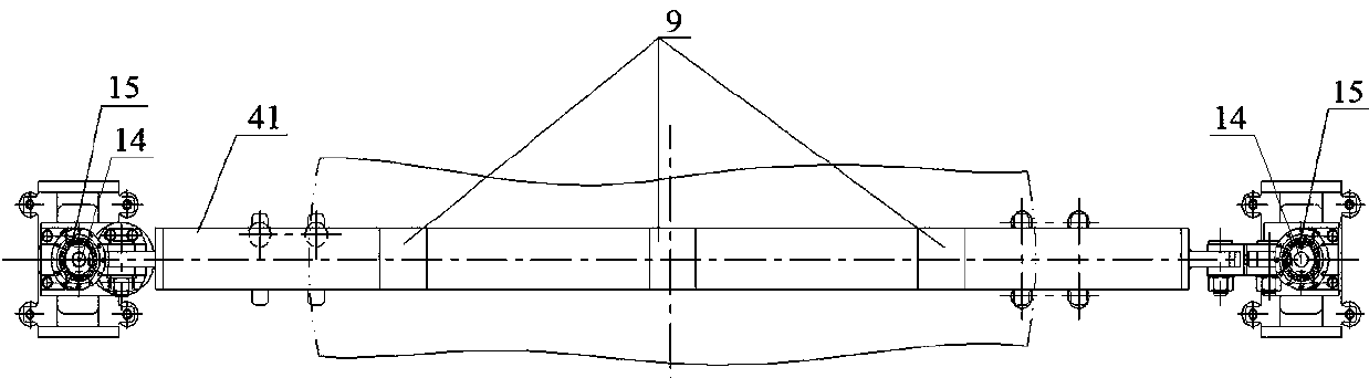 Horizontal base positioning and adjusting tooling and adjusting method thereof