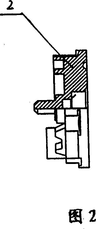 Vane type electric gasoline pump body