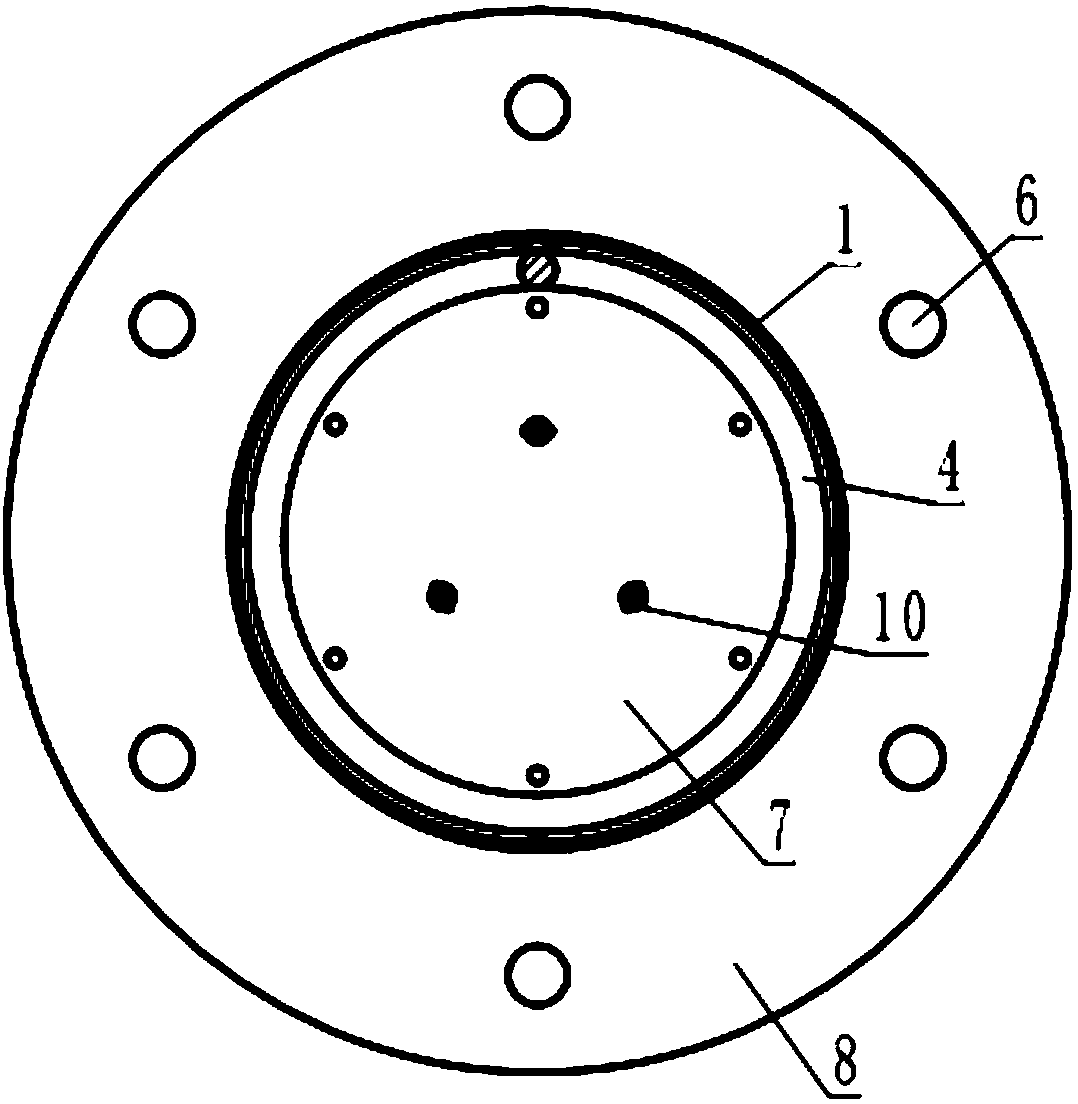 A helical compression spring damper with preset initial stiffness