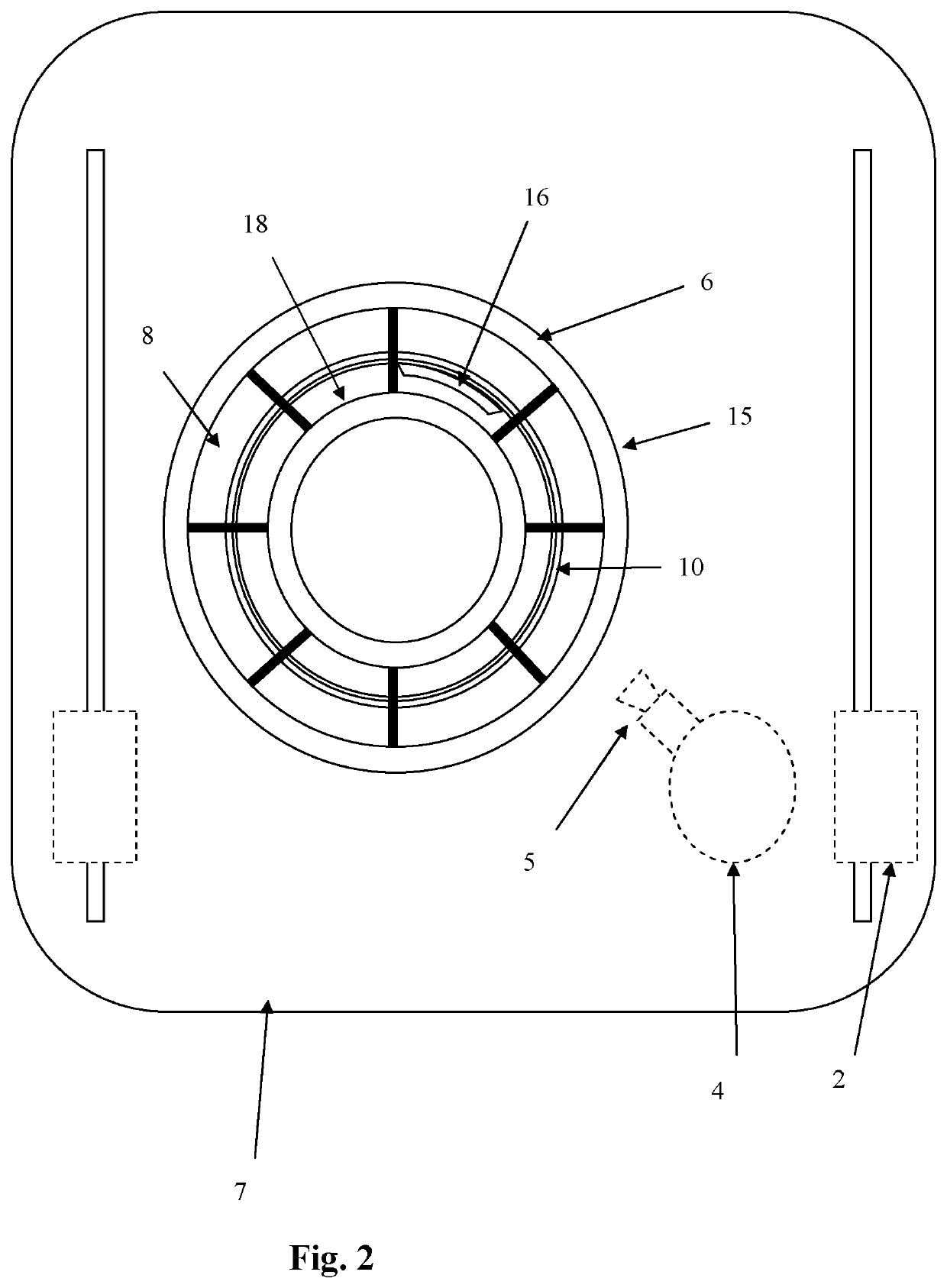 Method and apparatus for illumination and inspection of an object in a machine vision apparatus