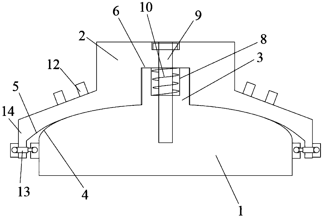 A seismic bridge bearing