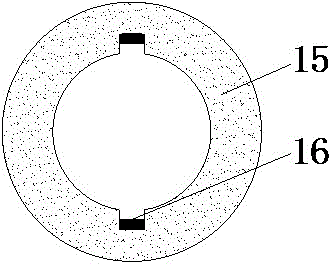 Efficient dust-removing and cleaning drum for leather