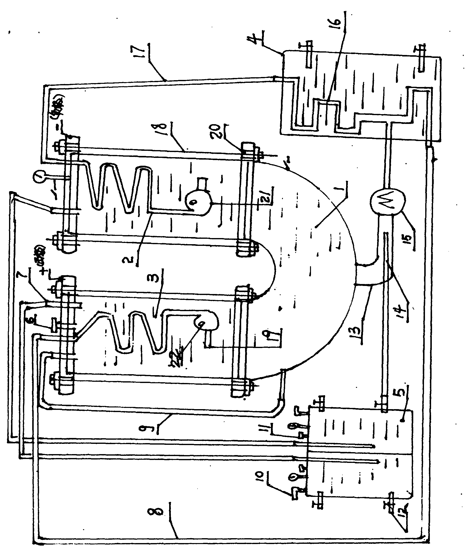 Water electrolysis hydrogen-oxygen flame welding and cutting machine