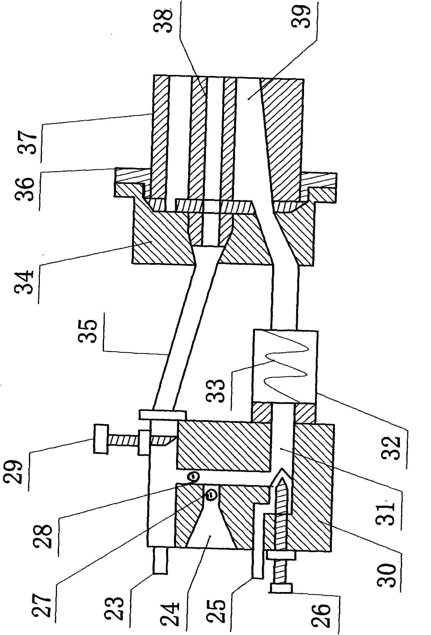 Water electrolysis hydrogen-oxygen flame welding and cutting machine