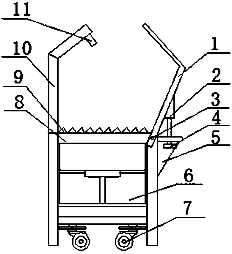 Electronic information crushing elimination device