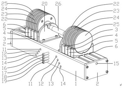 A dumbbell weight adjustment device