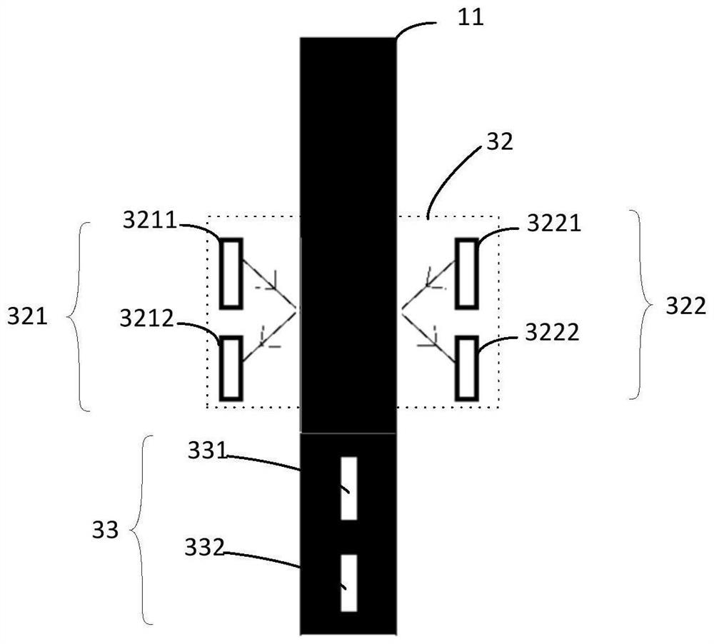 Line patrol system based on full-color lines