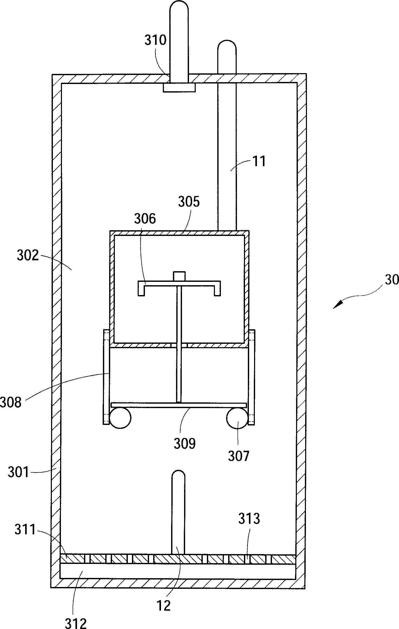 Method for keeping output of liquid and gas fuel at constant pressure