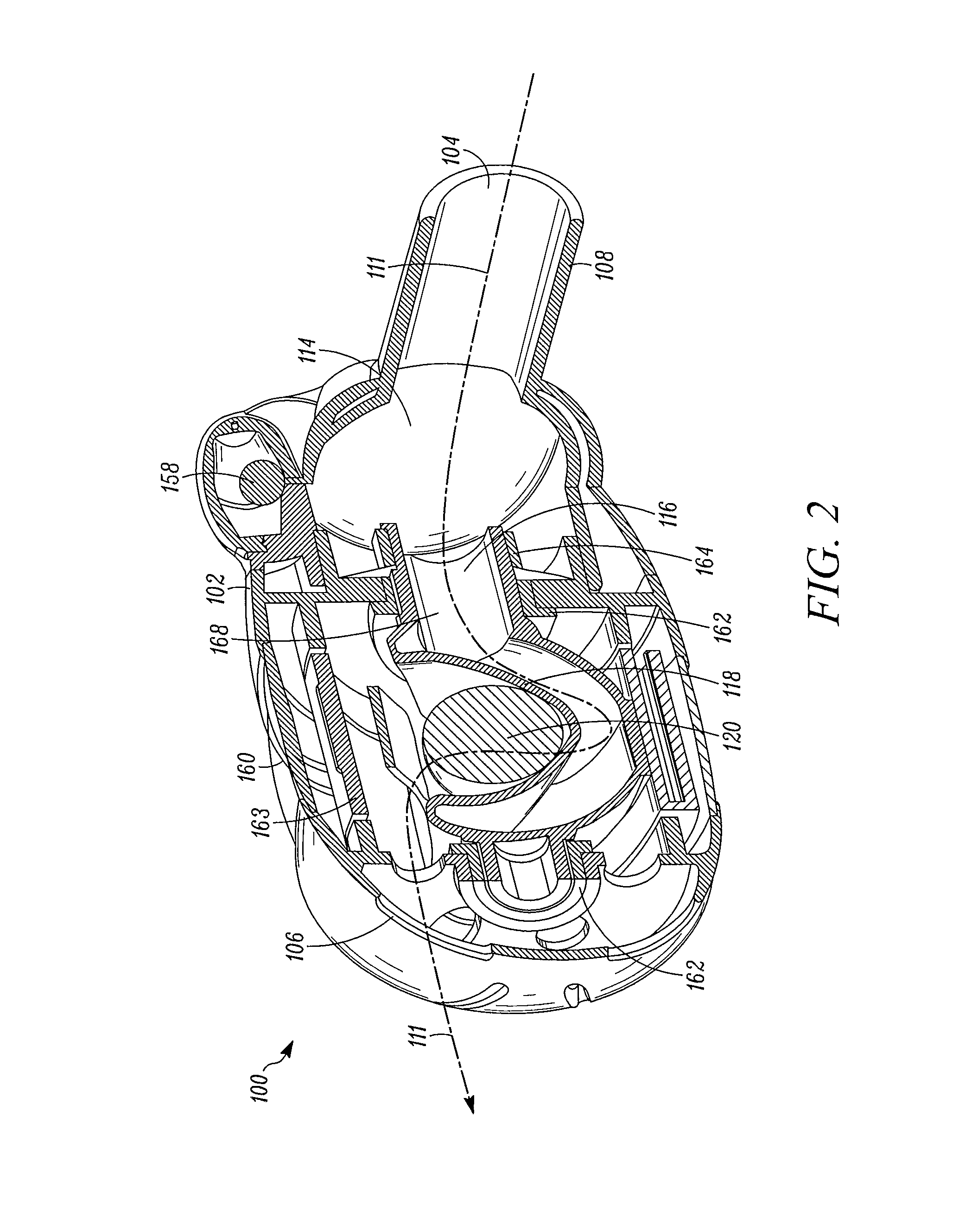 Method and device for performing orientation dependent oscillating positive expiratory pressure therapy