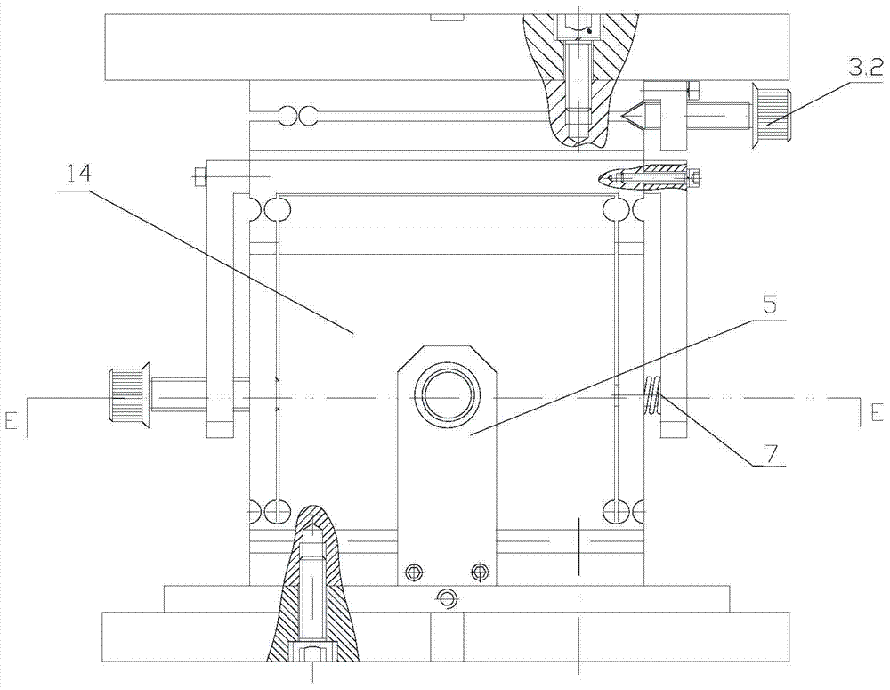 Leveling and self-aligning micro-motion workbench