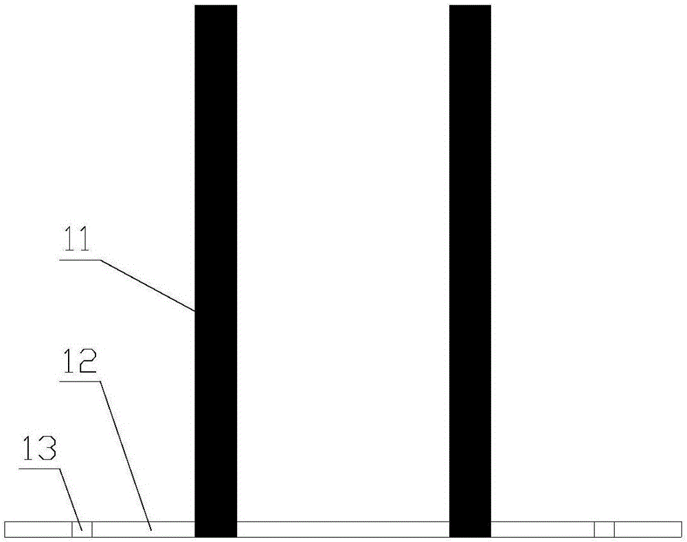 Intelligent public transportation road condition and regulation violation monitoring and shooting device provided with split joint type cross rod