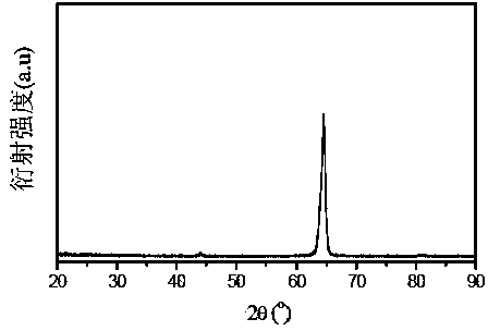 Magnetic hardening FeGa alloy and preparation method thereof