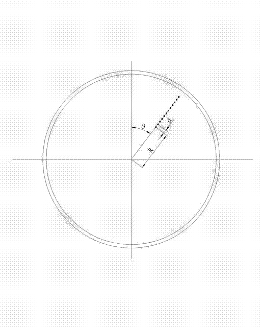 Accurate positioning method of radar responder