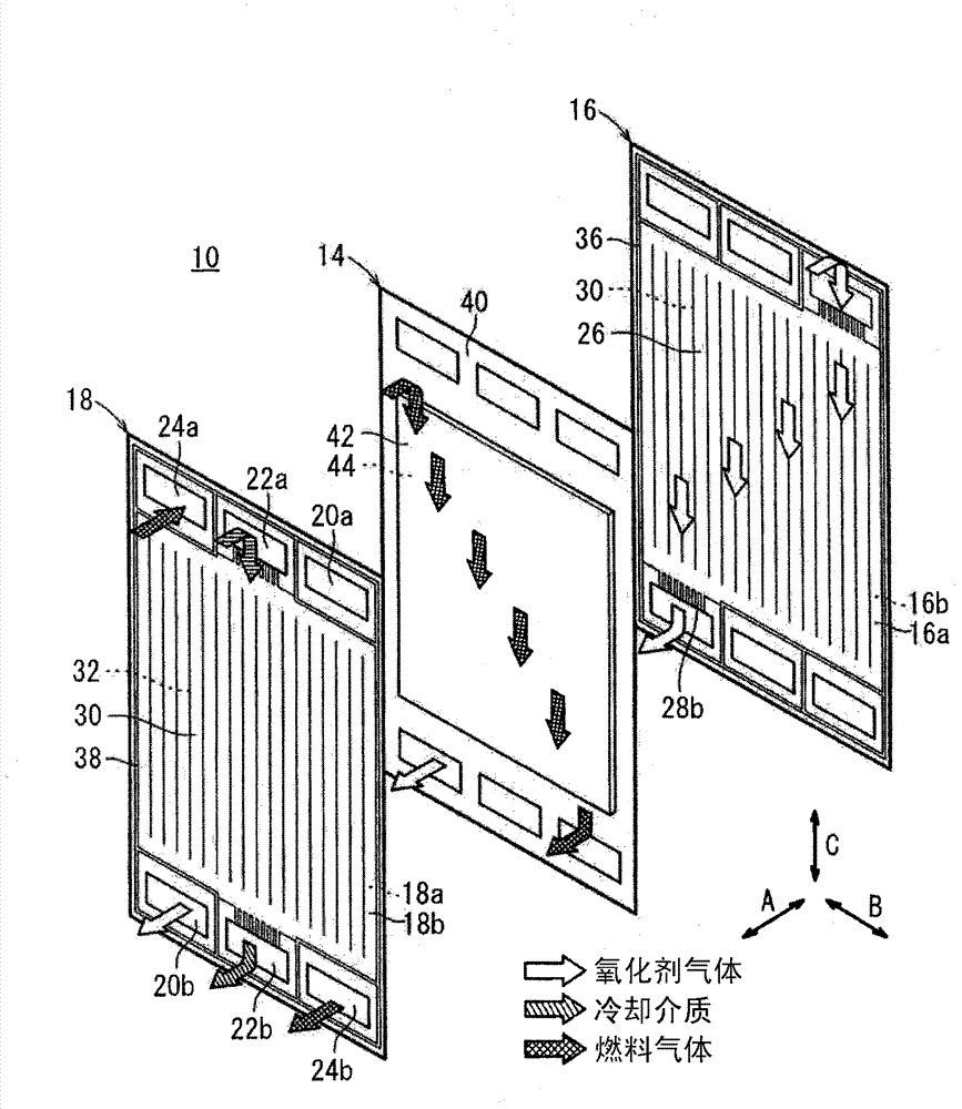 Fuel cell metal separator and noble metal coating method therefor