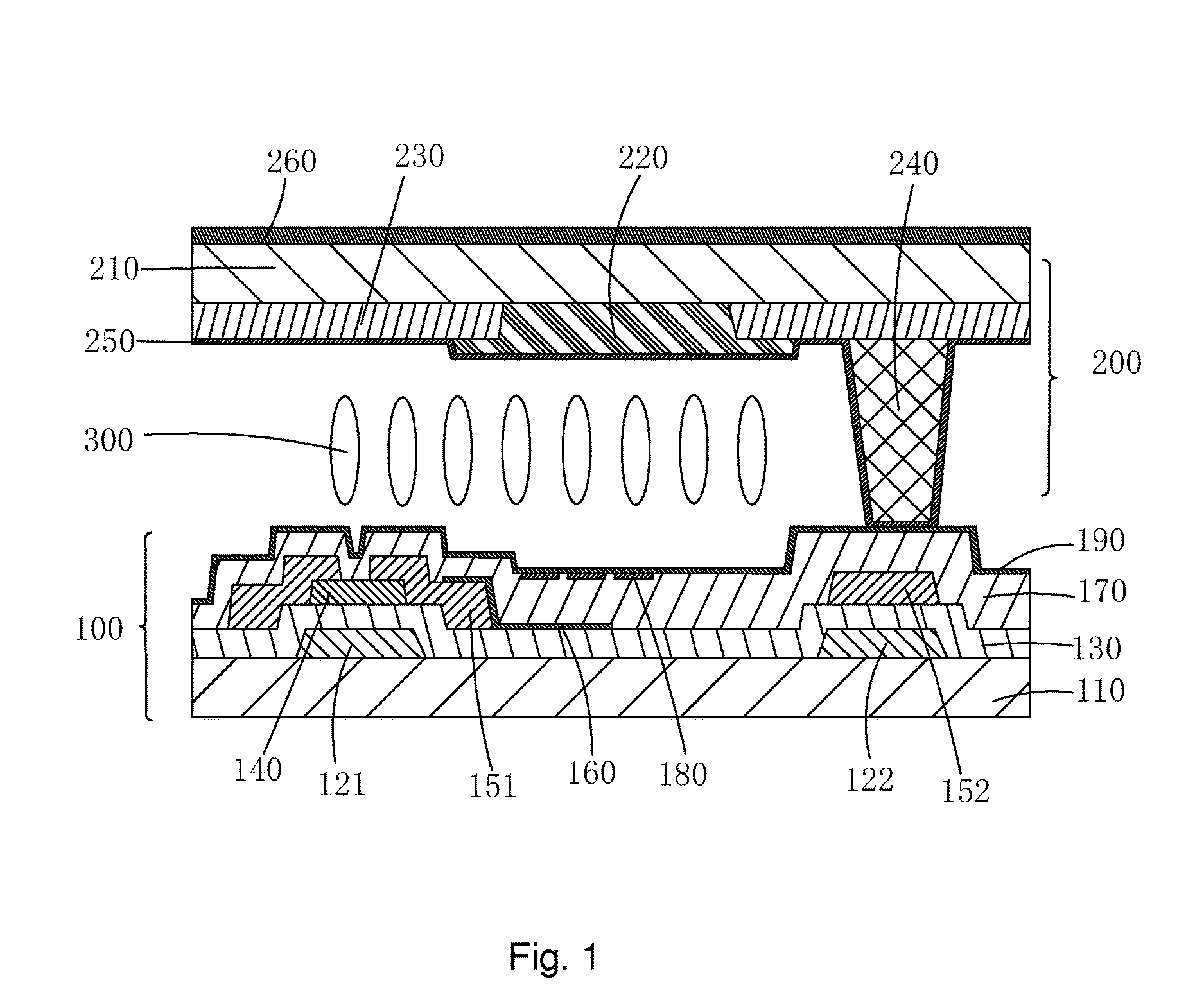 Ips in-cell touch display panel and manufacturing method thereof
